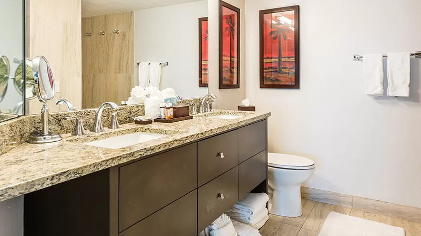 Master bathroom