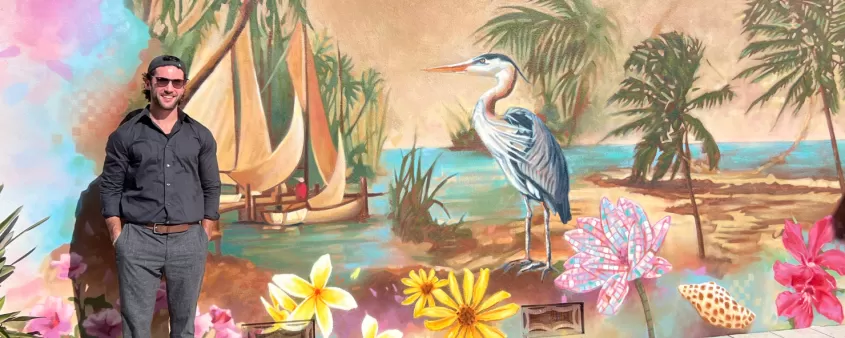 Captiva Muralist Ben Keller